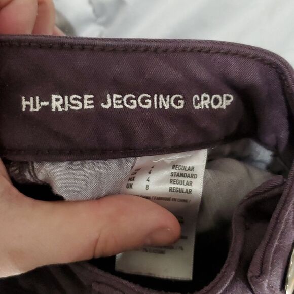 American Eagle super stretch hi-rise cropped jeggings - Picture 7 of 8